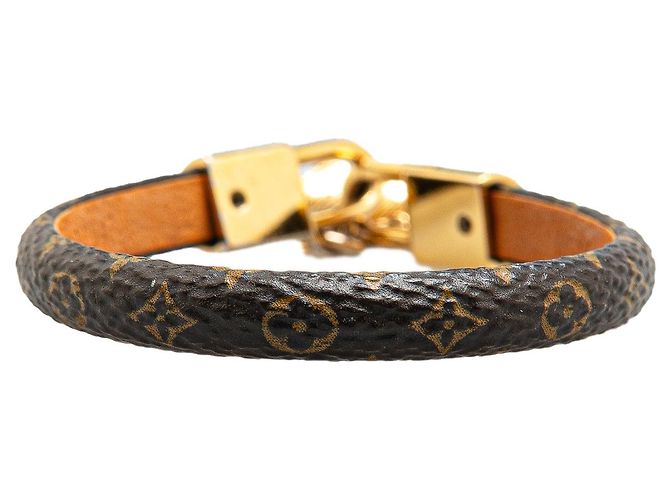 Twist Bracciali LOUIS VUITTON T. Tessuto Marrone - vista 3