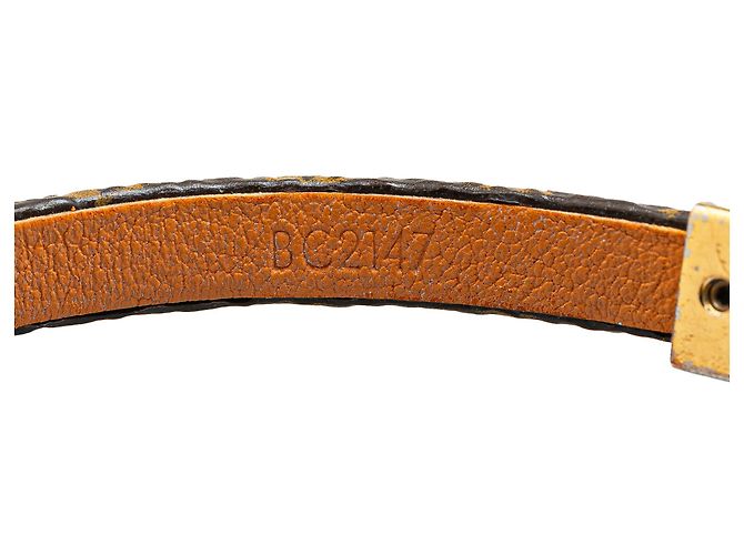 Twist Bracciali LOUIS VUITTON T. Tessuto Marrone - vista 4
