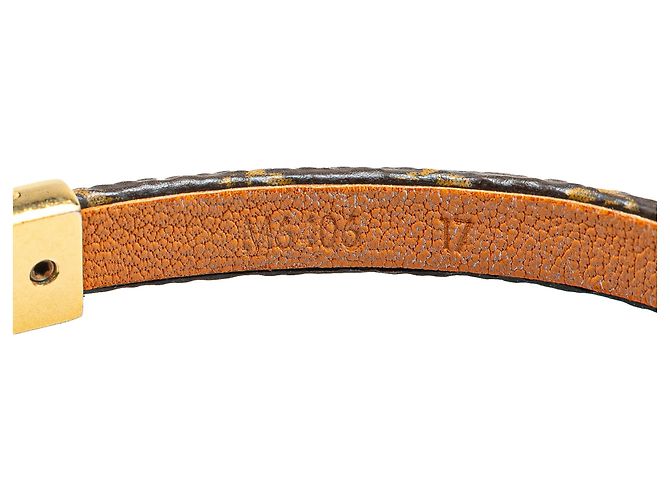 Twist Bracciali LOUIS VUITTON T. Tessuto Marrone - vista 7