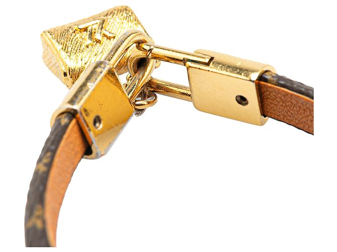 Twist Bracciali LOUIS VUITTON T. Tessuto Marrone - vista 8