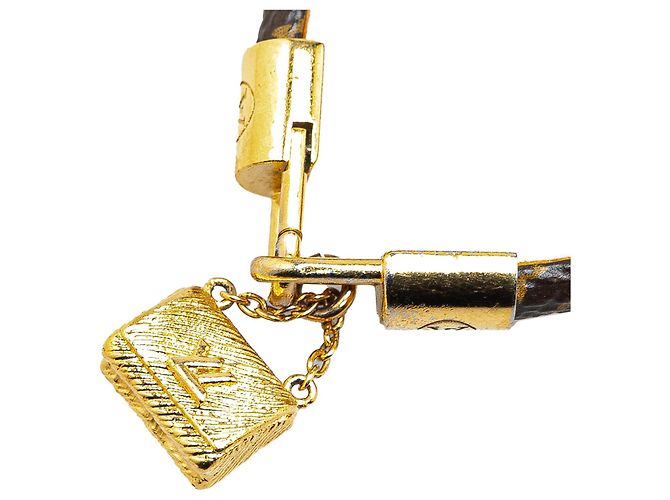 Twist Bracciali LOUIS VUITTON T. Tessuto Marrone - vista 9