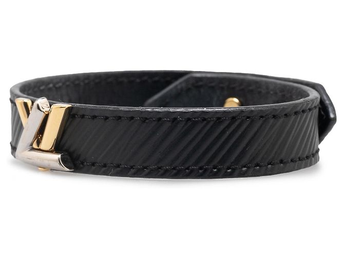 Twist Bracciali LOUIS VUITTON T. Pelle Nero - vista 2