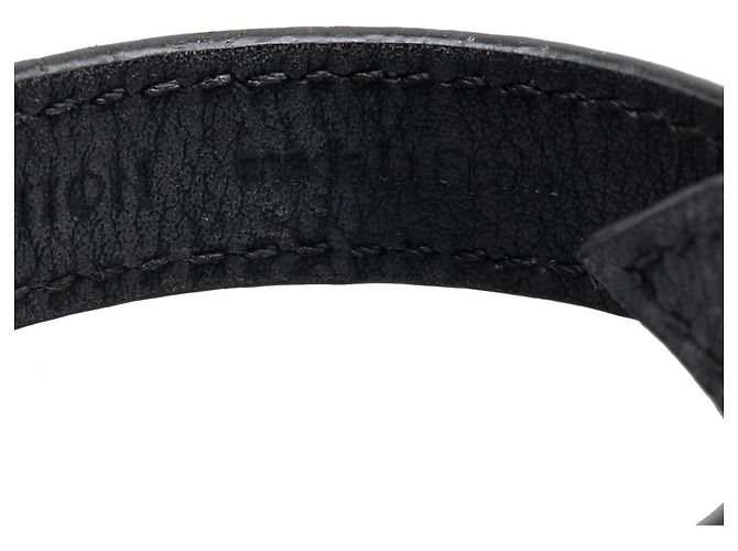 Twist Bracciali LOUIS VUITTON T. Pelle Nero - vista 5