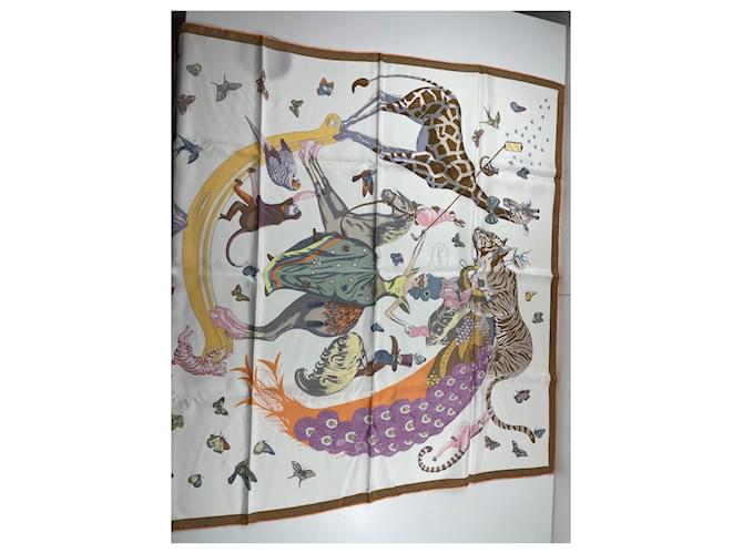 Hermès Story Seidentuch 90cm - Ansicht 3