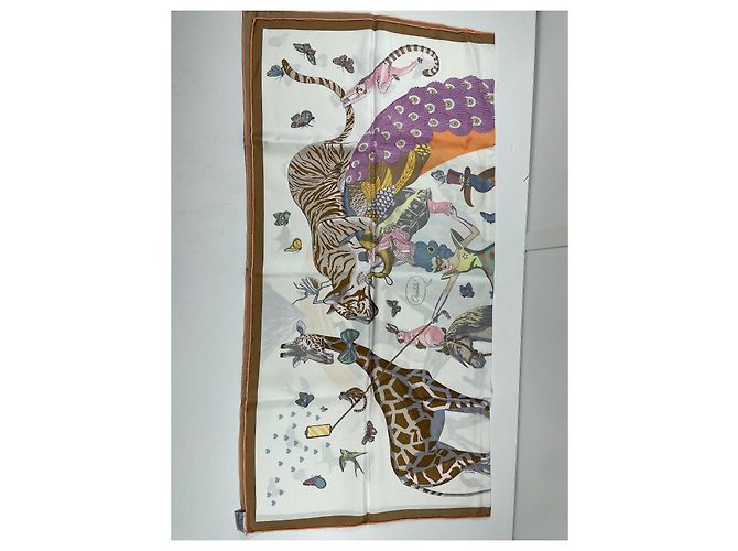 Hermès Story Seidentuch 90cm - Ansicht 5