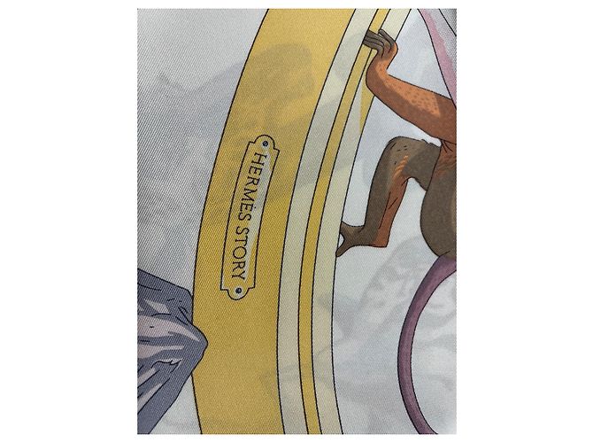 Hermès Story Seidentuch 90cm - Ansicht 7