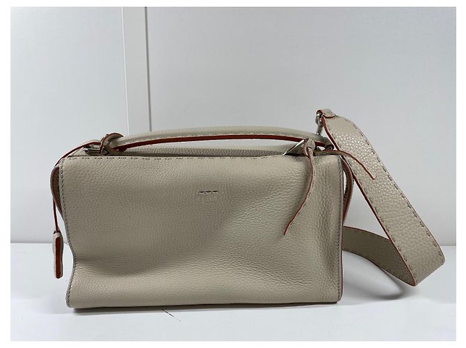 Borsa Fendi Selleria Lei Boston in pelle - vista 2