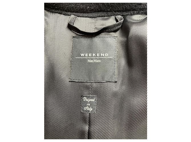 Abrigo Weekend Max Mara Negro - vista 8