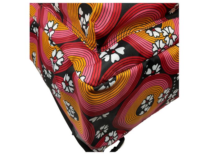 Marni Pink / Orange Techno Circles Rucksack - Ansicht 5