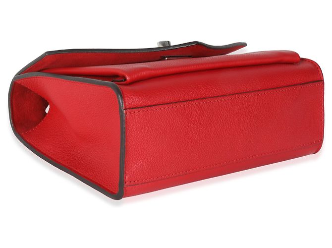 Louis Vuitton Rubis Pelle Morbida Mylockme Catena BB Rosso - vista 6