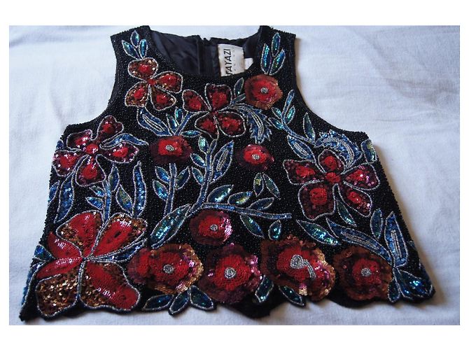 Autre Marque Multicolor Sequin Top Multiple colors - view 5