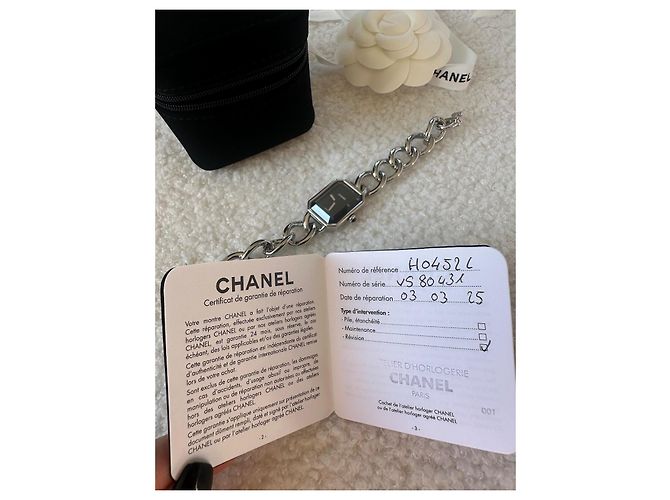 Première Reloj Chanel Premiere Chain Gourmette Plata - vista 13