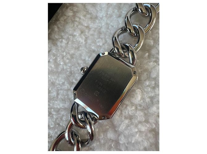 Première Reloj Chanel Premiere Chain Gourmette Plata - vista 9