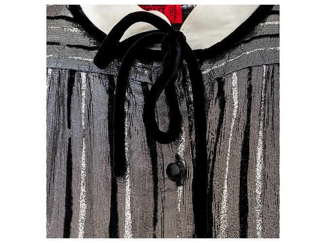 Valentino Garavani Camicia Valentino Night Glitter - Anni '90 Argento Metallico - vista 6