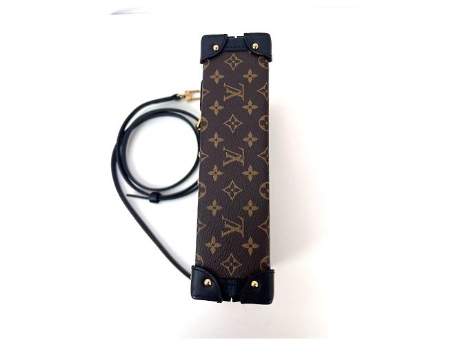 Sac à bandoulière Louis Vuitton Petite Malle Patches Monogram Marron - vue 5