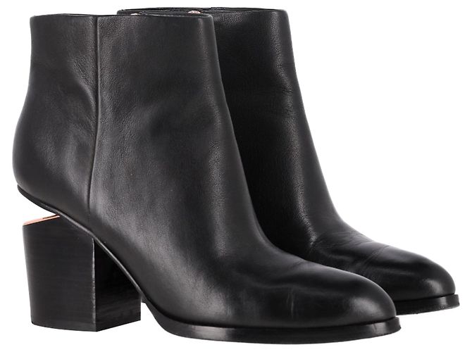Stivaletti Gabi Alexander Wang in pelle nera Nero - vista 4