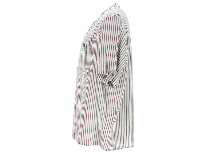 Camicia a righe con bottoni Loewe x Paula's Ibiza in cotone multicolore - vista 2