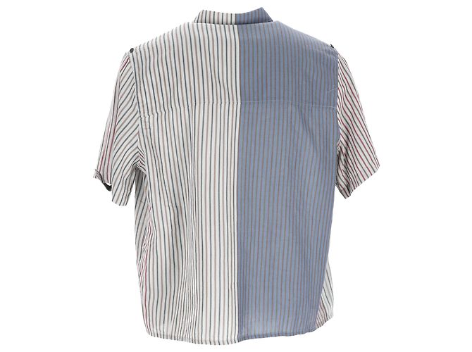 Camicia a righe con bottoni Loewe x Paula's Ibiza in cotone multicolore - vista 3