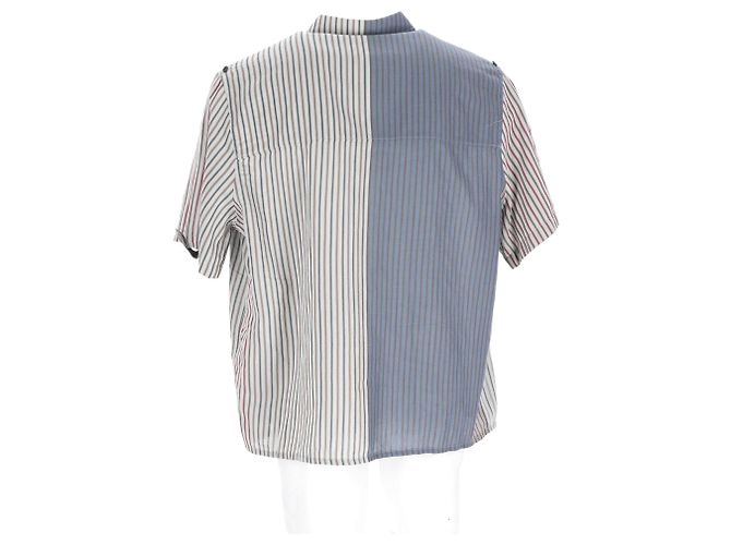 Camicia a righe con bottoni Loewe x Paula's Ibiza in cotone multicolore - vista 9
