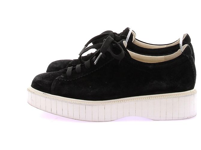 Autre Marque NON SIGNE / NON SIGNÉ Baskets T.EU 37 Suède Noir - vue 3