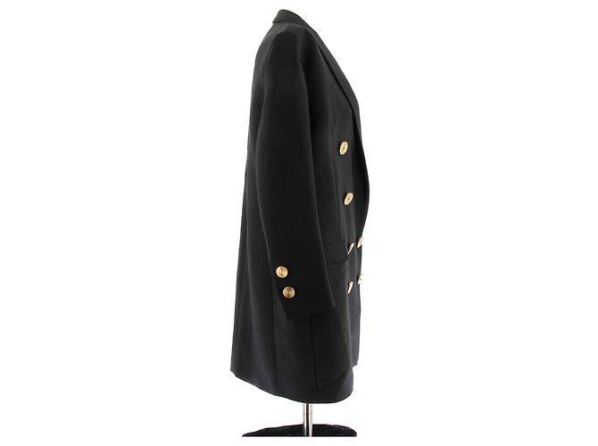 Mäntel LANVIN T.FR 42 Polyester Schwarz - Ansicht 3