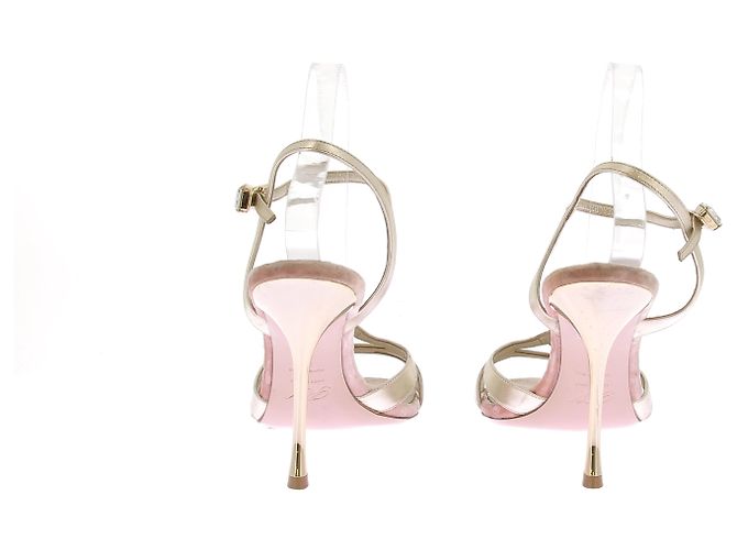 Sandali ROGER VIVIER T.EU 40 Pelle D'oro - vista 5