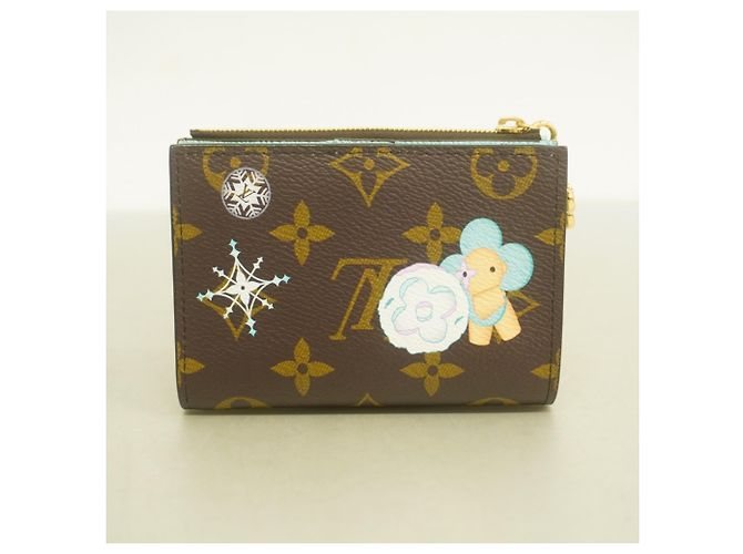 Louis Vuitton Monogram Vivienne Lisa Geldbörse Braun - Ansicht 10