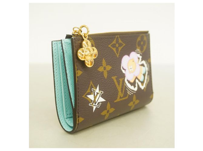 Louis Vuitton Monogram Vivienne Lisa Geldbörse Braun - Ansicht 2