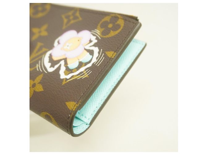 Louis Vuitton Monogram Vivienne Lisa Geldbörse Braun - Ansicht 7