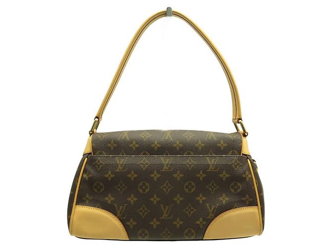 NEW LOUIS VUITTON BEVERLY MM M40121 MONOGRAM CANVAS HAND BAG Brown - view 2