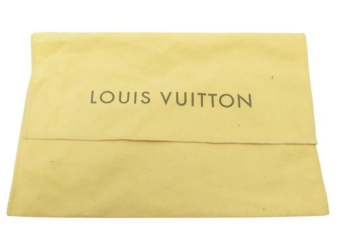 LOUIS VUITTON POCHETTE EVA N55213 IN CANVAS DAMIER EBENE CLUTCH Marrone - vista 14