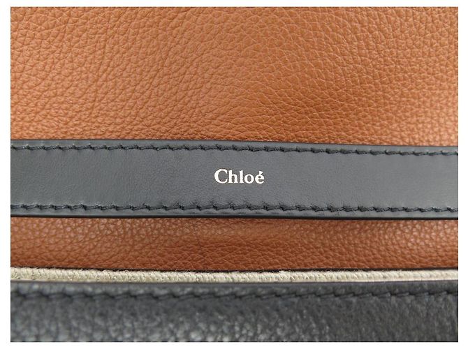 Chloé NUOVO BORSO A MANO CHLOE PENELOPE IN PELLE GRAIN NERA CON TRACOLLA - vista 7