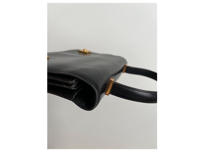 Hermès Piano Tasche – Schwarze Box – Vintage - Ansicht 14