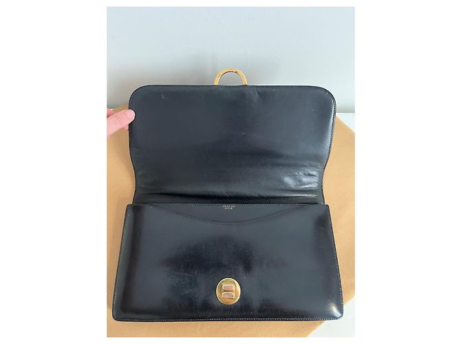 Anello Borsa Hermès – Scatola Nera – Anno 1957 (Marchio M) Nero - vista 6