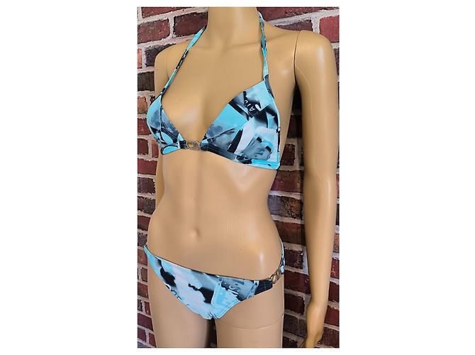 Christian Dior Badeanzug blau aus Polyamid - Ansicht 5
