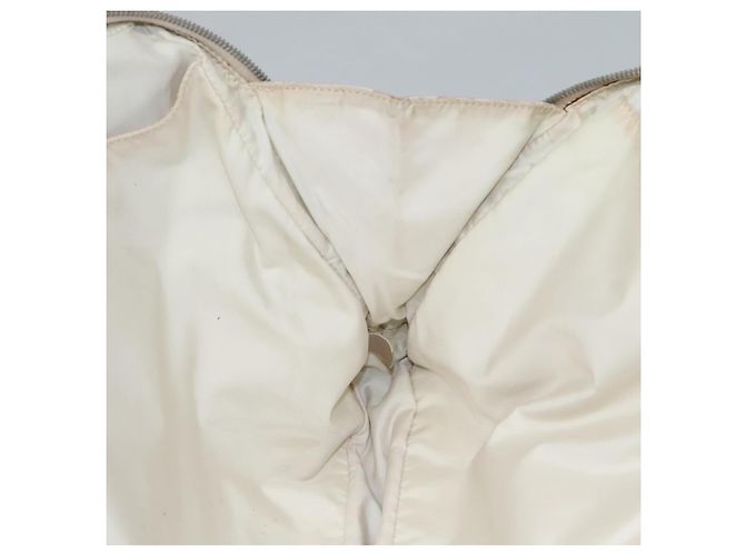 CHANEL Nuova linea da viaggio Borsa a mano in nylon beige CC Auth ti2897 - vista 18