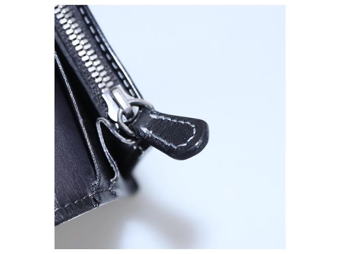 Cartera Larga Berluti de Cuero Negro Auth bs23508 - vista 11