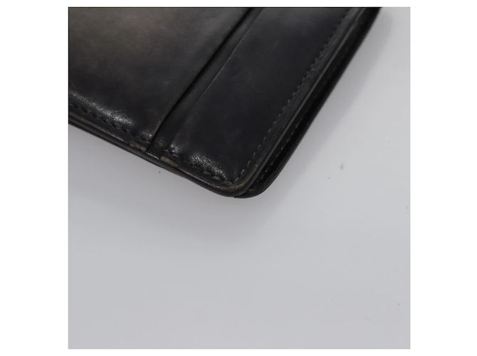 Cartera Larga Berluti de Cuero Negro Auth bs23508 - vista 15