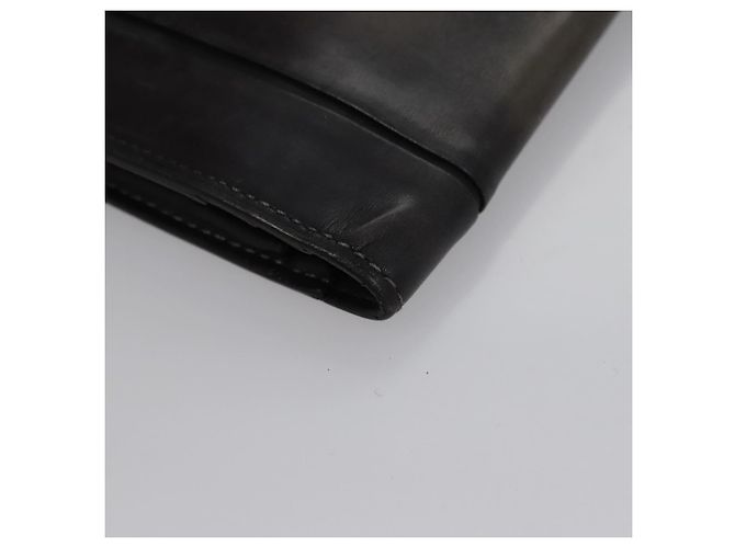 Cartera Larga Berluti de Cuero Negro Auth bs23508 - vista 16