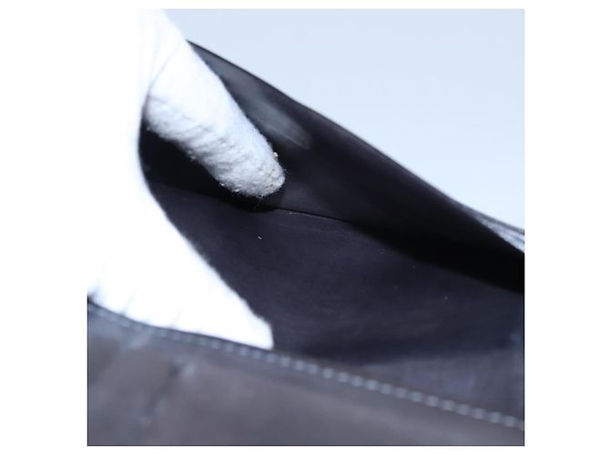 Cartera Larga Berluti de Cuero Negro Auth bs23508 - vista 19