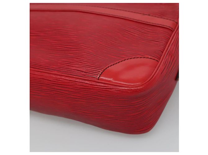 LOUIS VUITTON Borsa a Spalla Epi Trocadero 23 Rossa M52307 LV Auth BD731 Rosso - vista 14