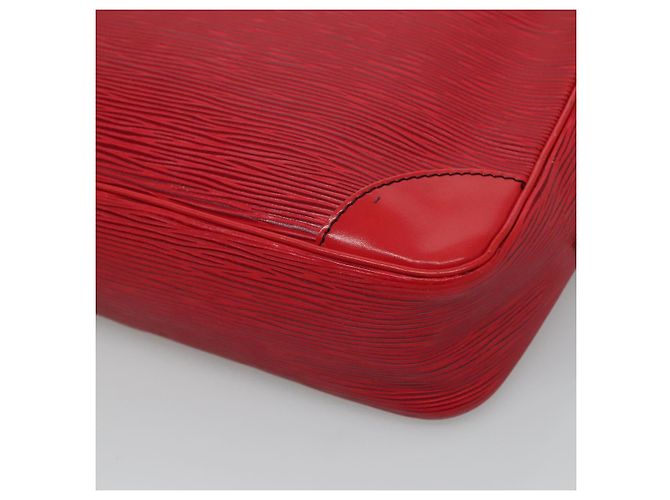 LOUIS VUITTON Borsa a Spalla Epi Trocadero 23 Rossa M52307 LV Auth BD731 Rosso - vista 16
