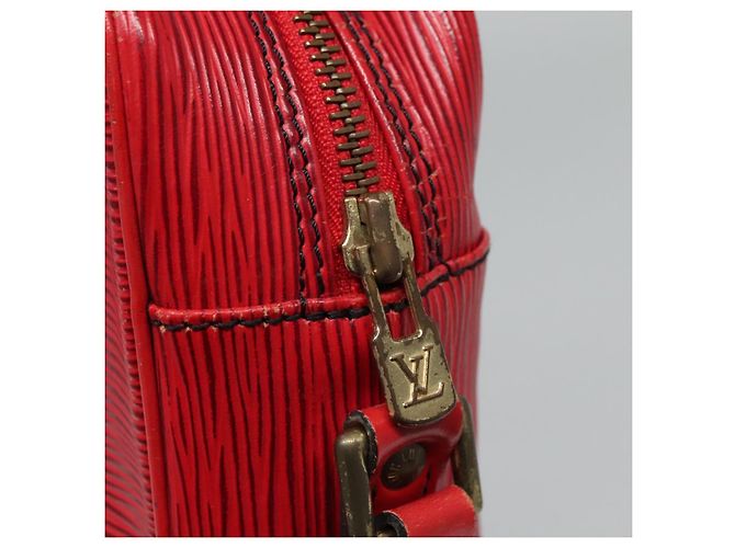 LOUIS VUITTON Borsa a Spalla Epi Trocadero 23 Rossa M52307 LV Auth BD731 Rosso - vista 9