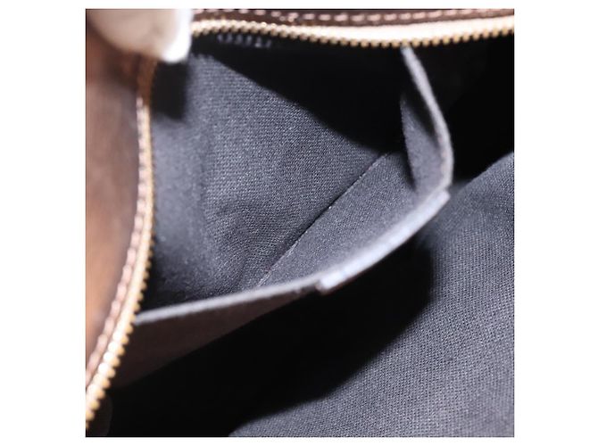 Bolsa de mão em PVC couro bege xadrez Nova da BURBERRY ouro Auth EC786 Dourado - vista 20