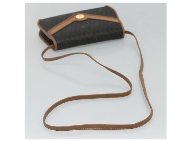 Borsa a spalla in tela a nido d'ape PVC nera Christian Dior Auth bs23609 - vista 7