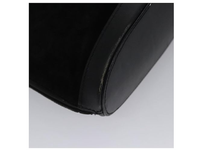 Céline Borsa a Spalla CELINE in Camoscio Nero Auth KD203 - vista 12