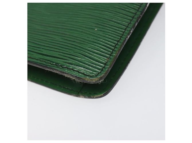 LOUIS VUITTON Epi Montaigne 27 Clutch Bag Green M52654 LV Auth EC712 - view 15