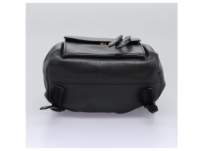 Céline Zaino in pelle nero e oro Auth EC484 D'oro - vista 12