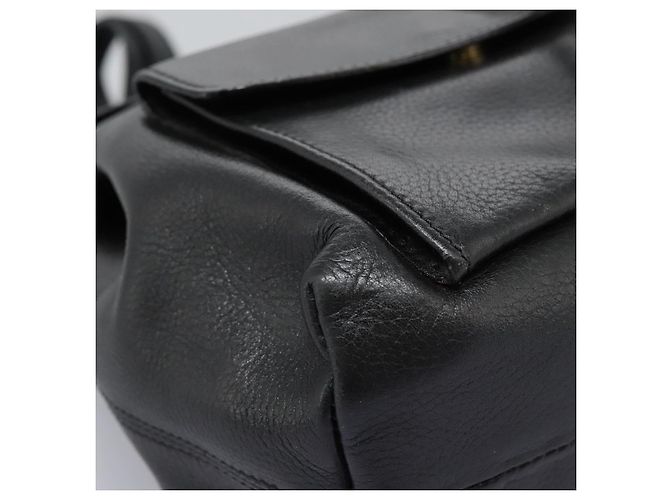 Céline Zaino in pelle nero e oro Auth EC484 D'oro - vista 13