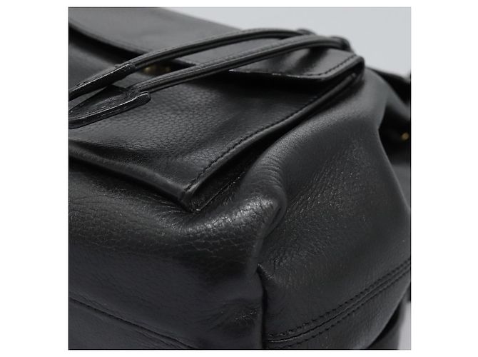 Céline Zaino in pelle nero e oro Auth EC484 D'oro - vista 14